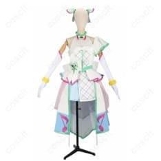 キミとアイドルプリキュア♪ キュアズキューン コスプレ衣装｜華やかステージ＆戦闘スタイル【オーダーメイド可・送料無料】 - 1枚目の画像（サムネイル）