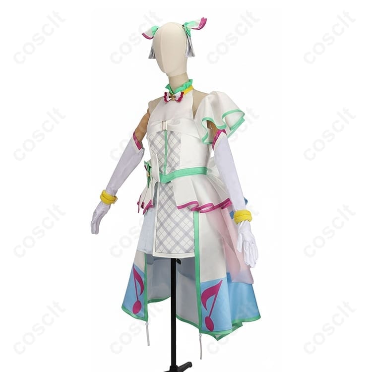 キミとアイドルプリキュア♪ キュアズキューン コスプレ衣装｜華やかステージ＆戦闘スタイル【オーダーメイド可・送料無料】 - 3枚目の画像