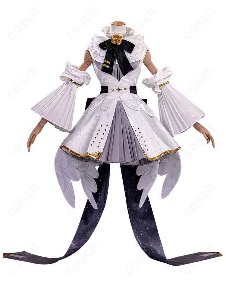 初音ミクシンフォニー10周年『プレイオン』コスプレ衣装 正面全体画像|上品でクラシカルなシルエットを忠実再現。