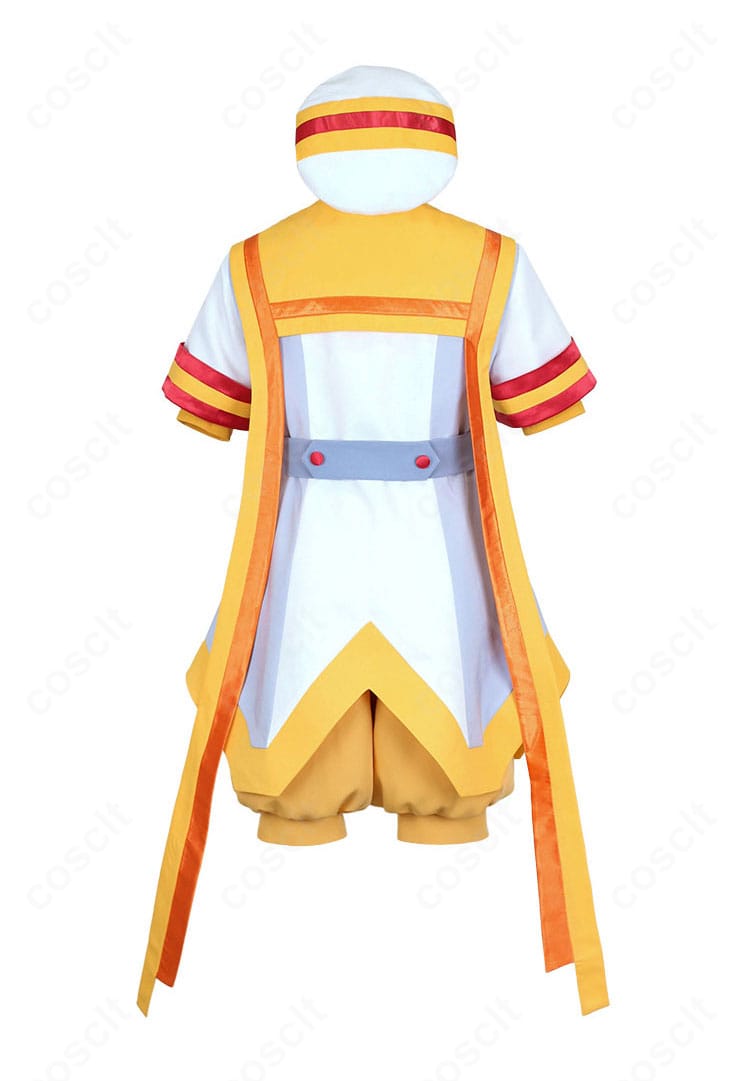 わんだふるぷりきゅあ!大福 映画ver. コスプレ衣装 背面画像|披肩と衣装の全体バランスを再現