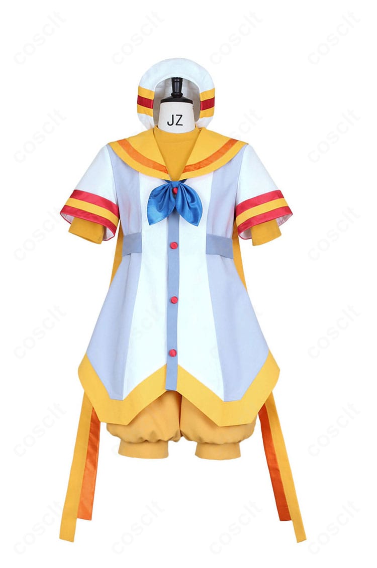 わんだふるぷりきゅあ!大福 映画ver. コスプレ衣装 正面全体画像|勇敢でスタイリッシュな人間姿を再現