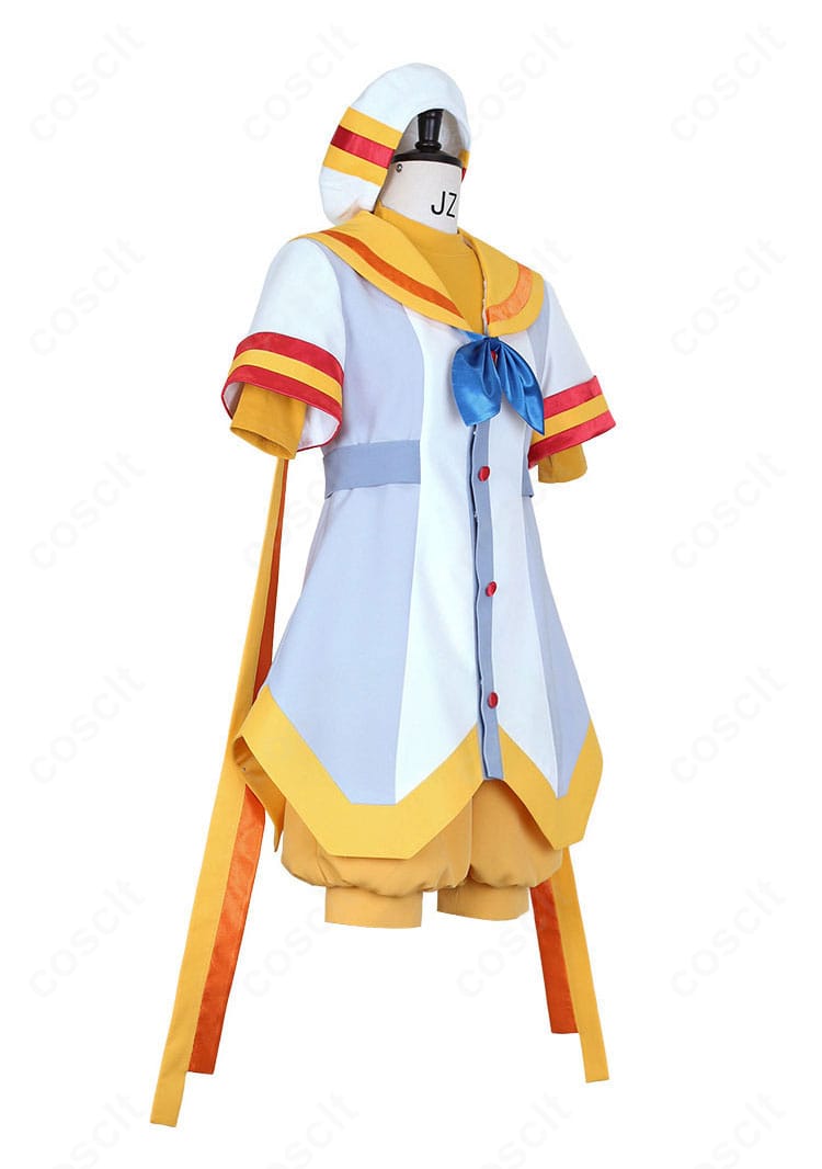 わんだふるぷりきゅあ!大福 映画ver. コスプレ衣装 側面画像|立体的なラインと丁寧な仕立てを確認