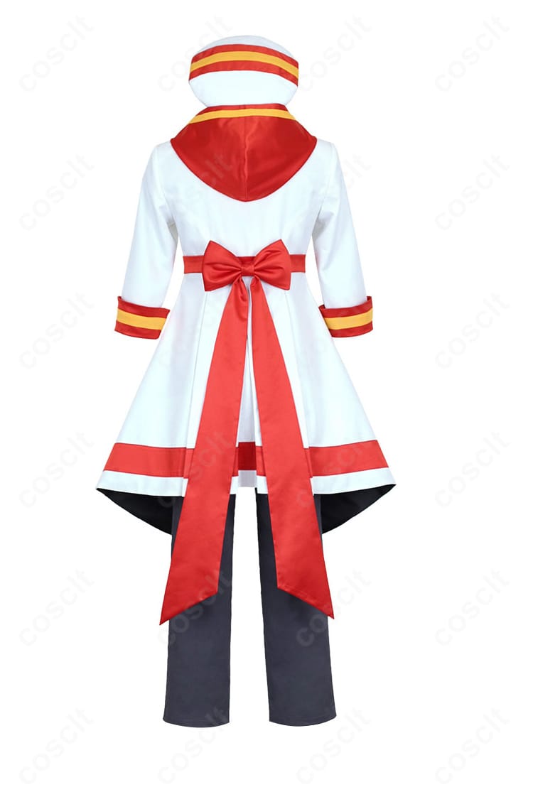 兎山悟 コスプレ衣装 背面図|後ろ姿まで丁寧に作り込まれた高品質仕様。