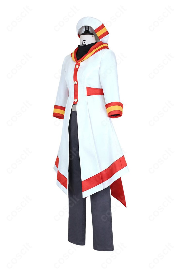 兎山悟 コスプレ衣装 側面図|映画版の制服風スタイルを忠実に再現。