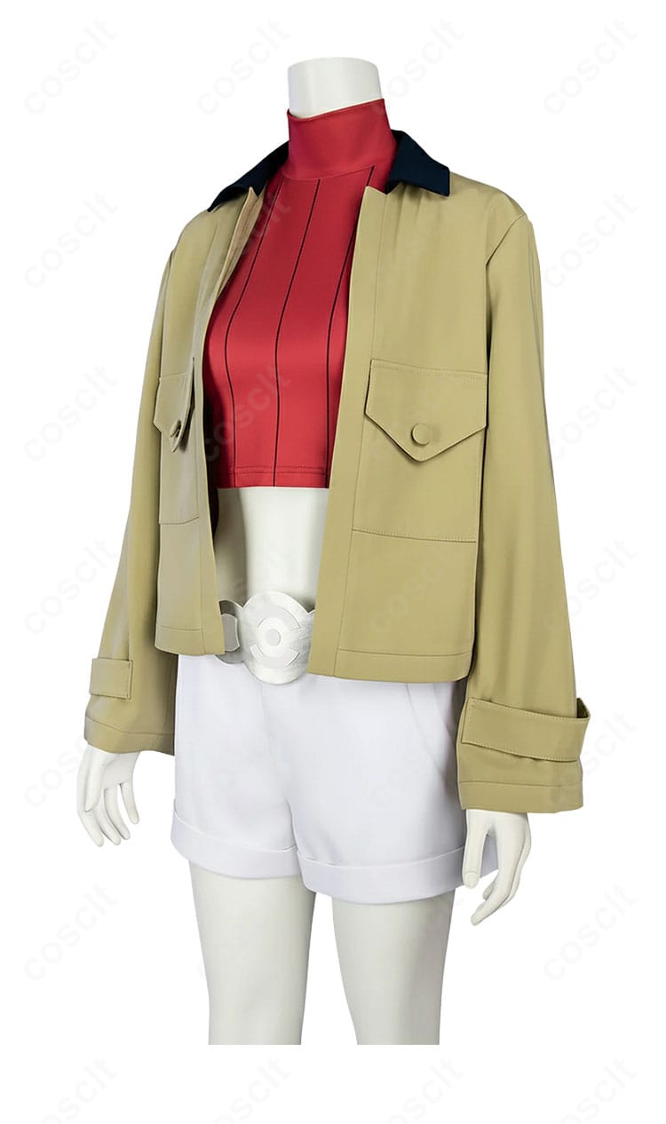 タウニー 衣装 側面ディテール写真|自然なシルエットと快適な動きやすさを両立。