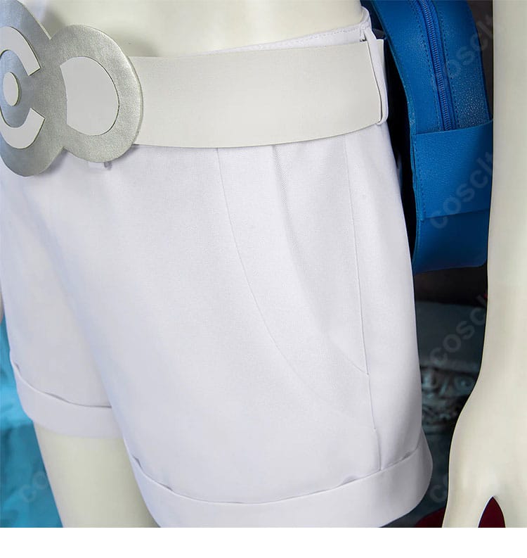 タウニー コスプレ 衣装 ベルト装飾詳細|腰元のアクセントが全体の印象を引き締める。