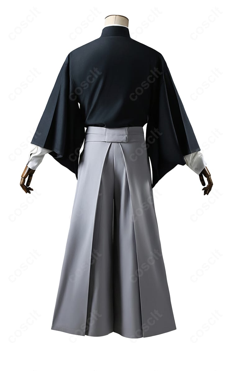 禪院直哉 コスプレ衣装 背面図|袴と帯の細部まで忠実に再現