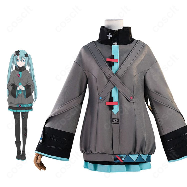 初音ミク『歌を届けたい』コスプレ衣装とキャラの比較画像|劇場版プロセカ 高再現度デザイン