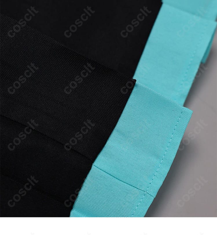 初音ミク コスプレ衣装 スカート裾部分アップ|ふんわりと広がる綺麗なラインを再現