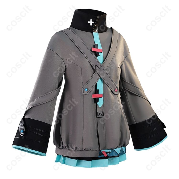 劇場版プロジェクトセカイ 壊れたセカイと歌えないミク 歌を届けたい 初音ミク コスプレ衣装 - 2枚目の画像