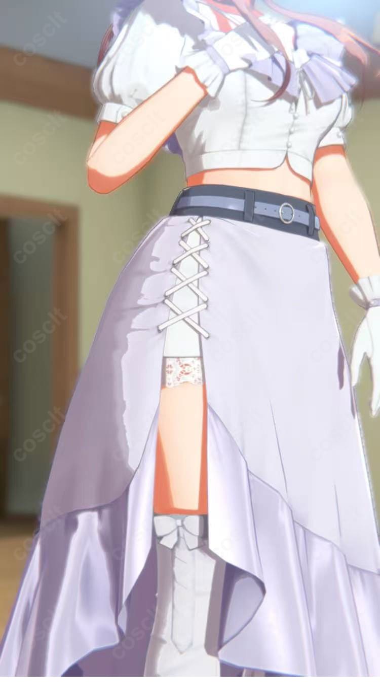 姫崎莉波(りなみ)clumsy trick衣装の背面デザイン|THE IDOLM@STER Gakuen ライブ衣装 背中装飾ディテール