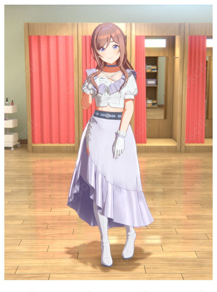 学園アイドルマスター 姫崎莉波「clumsy trick」コスプレ衣装の商品詳細画像の alt 属性は以下の通りです。