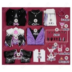 原神 ドゥリン（悪龍）人間の姿 コスプレ衣装｜高再現・豪華セット - 6枚目の画像（サムネイル）