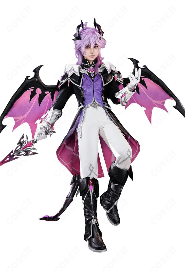 原神 ドゥリン(悪龍)人間の姿 コスプレ衣装 正面写真|高再現コスチューム