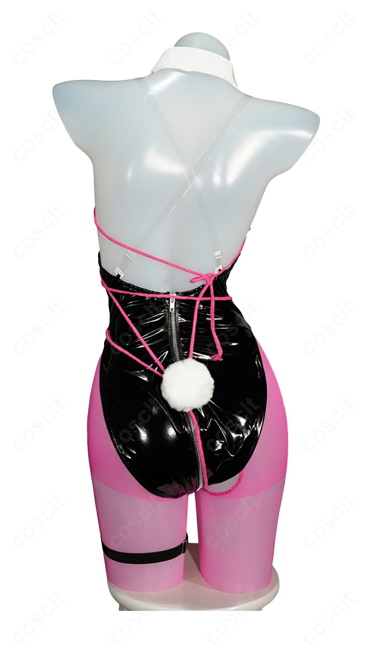 勝利の女神NIKKE ベルベット コスプレ衣装 背面画像|バニー尻尾付きデザイン