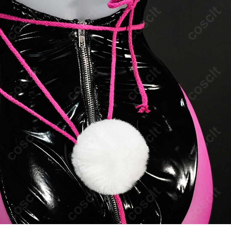 ベルベット コスプレ衣装 バニー尻尾の細部画像|立体的で可愛いポイント
