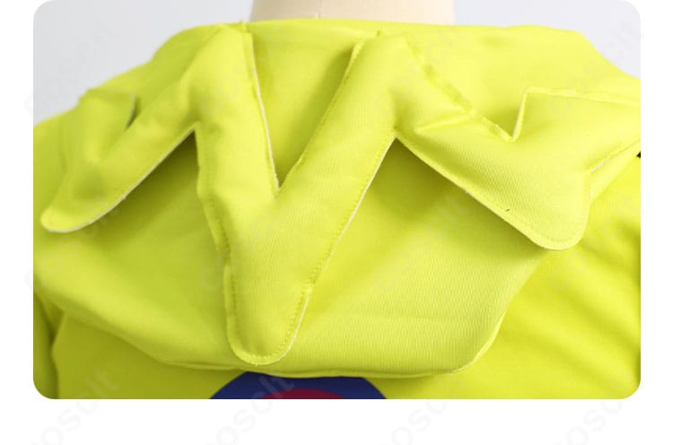 カナリィ 通常衣装 コスプレ 背面フード装飾ディテール画像