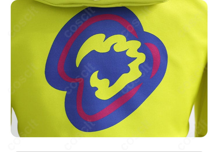 カナリィ コスプレ 上着背面プリント・模様ディテール画像