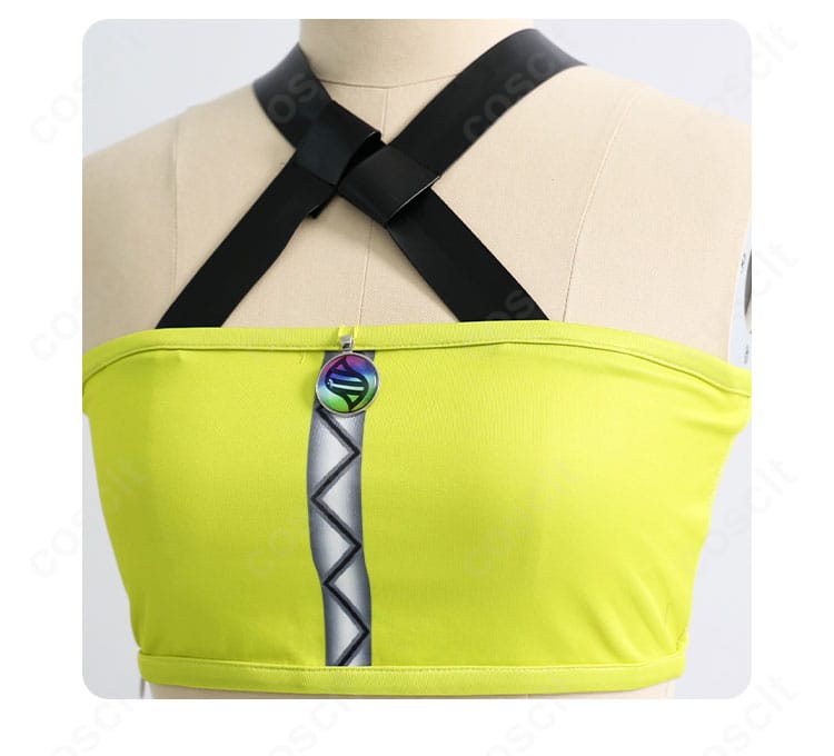 カナリィ コスプレ 上着の衣襟装飾ディテール画像|細部まで再現