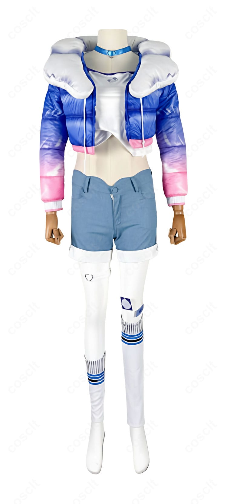 ホロライブ こぼ・かなえる 私服コスプレ衣装 正面ショット|デザイン確認に便利