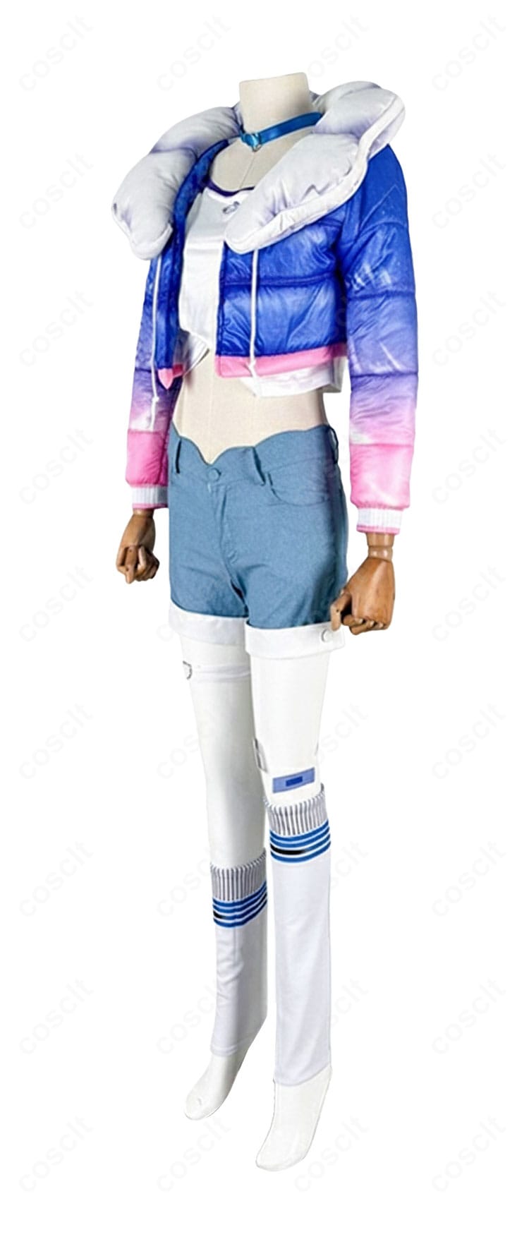 ホロライブ こぼ・かなえる 私服コスプレ衣装 左側面ショット|細部までしっかり再現