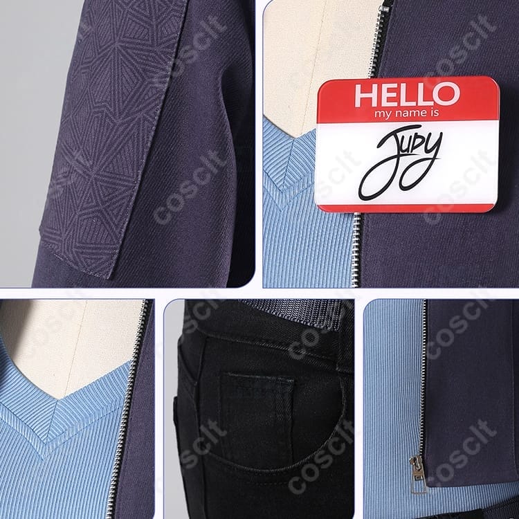 ズートピア2 ジュディ・ホップス 警官制服 コスプレ衣装｜高再現・フルセット・送料無料 - 3枚目の画像