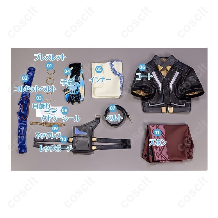 VALORANT ヴィトー 初期衣装 コスプレ衣装｜高再現・タクティカル仕様・送料無料 - 6枚目の画像