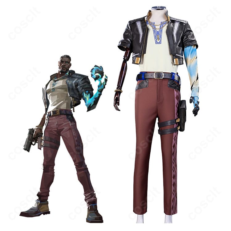 VALORANT ヴィトー 初期衣装コスプレ|キャラクターと衣装全体がわかるイメージ