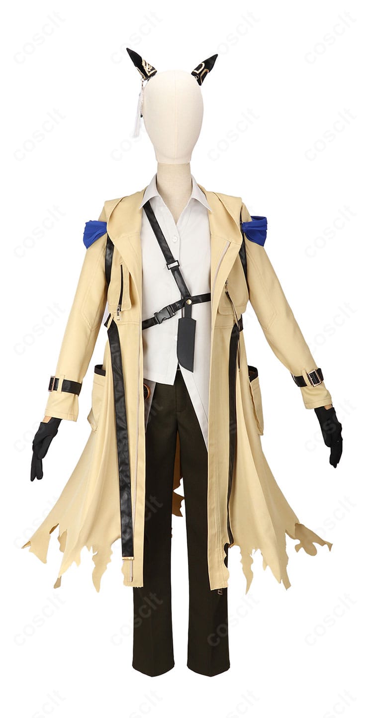 ウマ娘 ステイゴールド 勝負服 コスプレ衣装 正面画像|細部まで再現した高品質デザイン