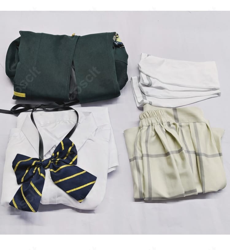 ブルーアーカイブ 桜井ミヨ コスプレ衣装 セット内容一覧|コート・シャツ・スカート・リボン・靴下