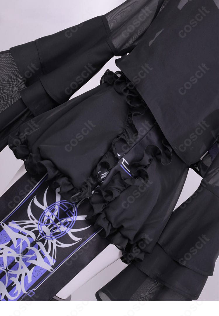 スカートのレース装飾ディテール|ラプラス・ダークネス 衣装