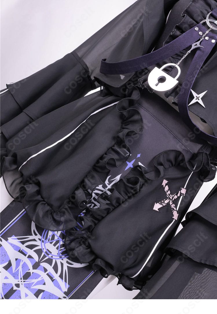 衣装裾(衣摆)装飾ディテール|ラプラス・ダークネス コスプレ