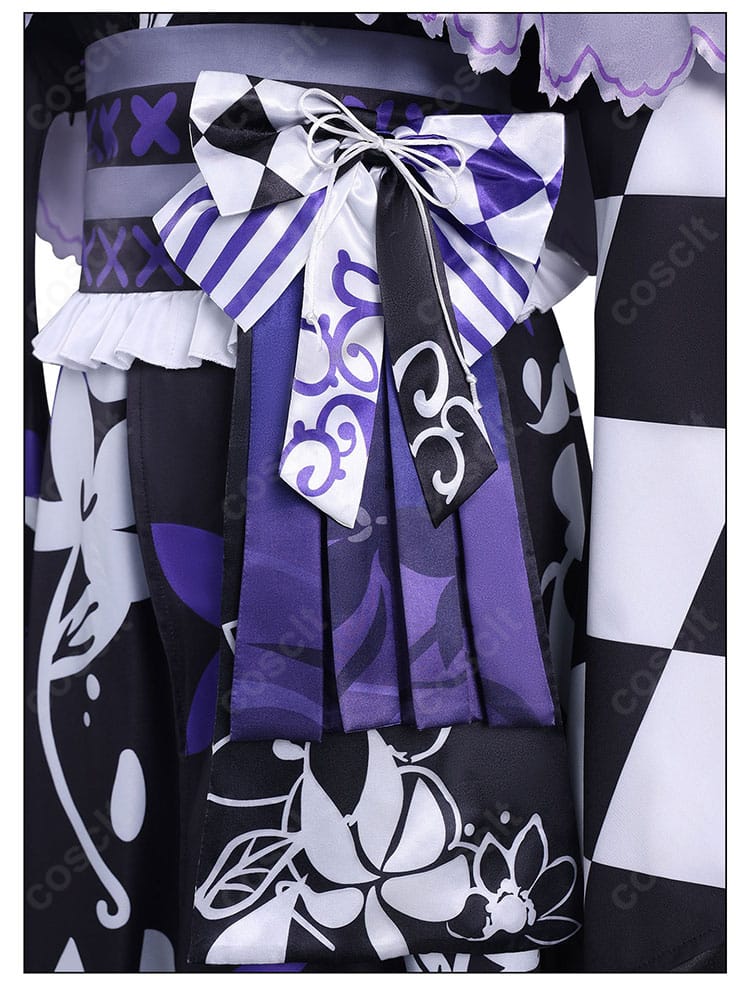 背面の大きな蝶結び装飾ディテール|宝生マーゴ 衣装ポイント