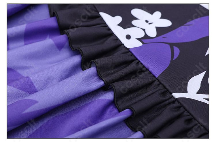 スカートレース部分の繊細ディテール|COSCLT 魔法少女ノ魔女裁判