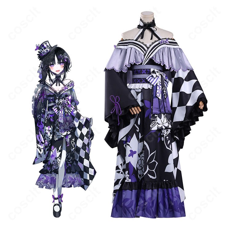 商品キャラと宝生マーゴ衣装の全体イメージ|魔法少女ノ魔女裁判 コスプレ