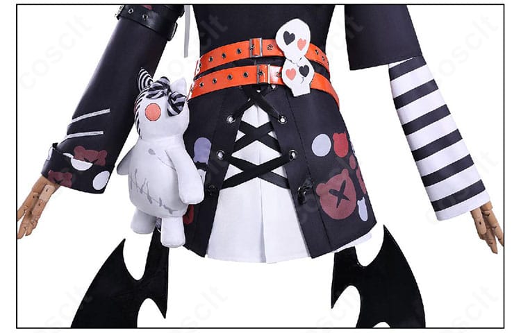 沢渡ココ コスプレ 腰飾りディテール|キャラらしさを再現