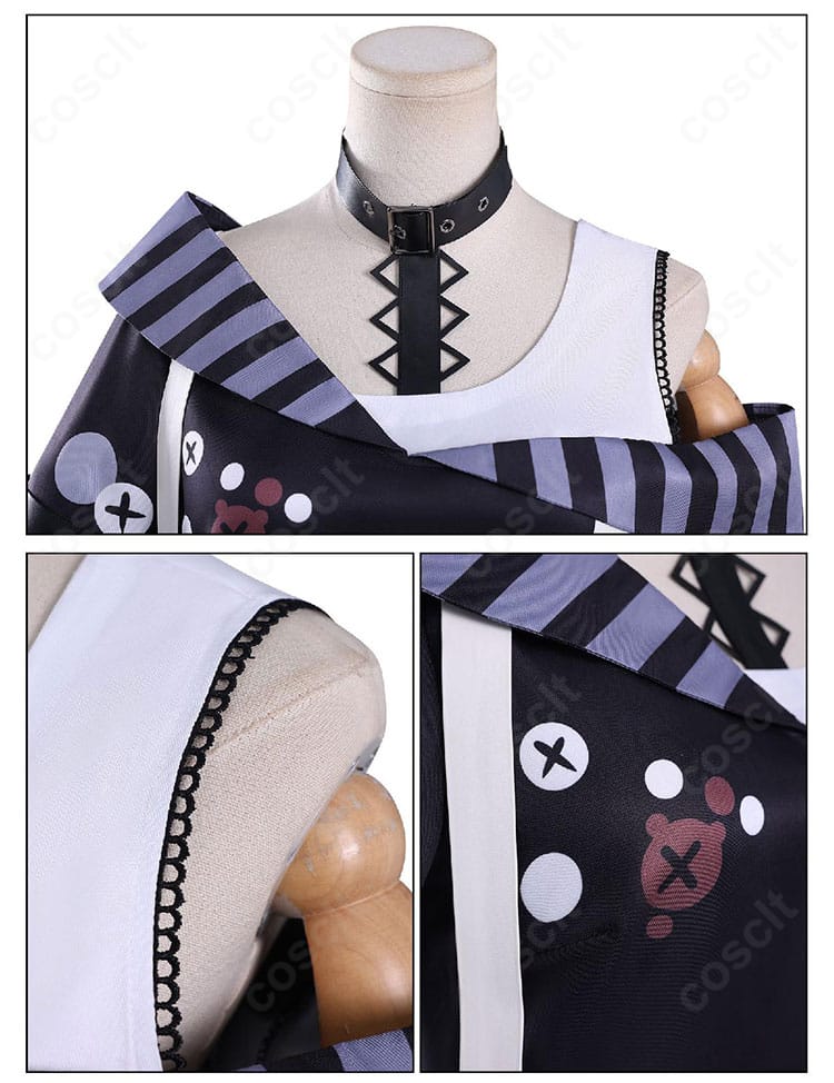 沢渡ココ 衣装 领口・肩・襟元装飾の細部アップ|高再現コスプレ