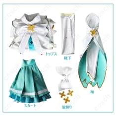 初音ミク 開かれた窓のセカイ 劇場版プロセカ コスプレ衣装｜高再現・高品質【COSCLT】 - 4枚目の画像（サムネイル）