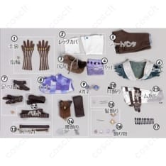 IdentityV 第五人格 幻灯師 アマンダ「此岸の宴へ」コスプレ衣装 高再現・フルセット - 7枚目の画像（サムネイル）