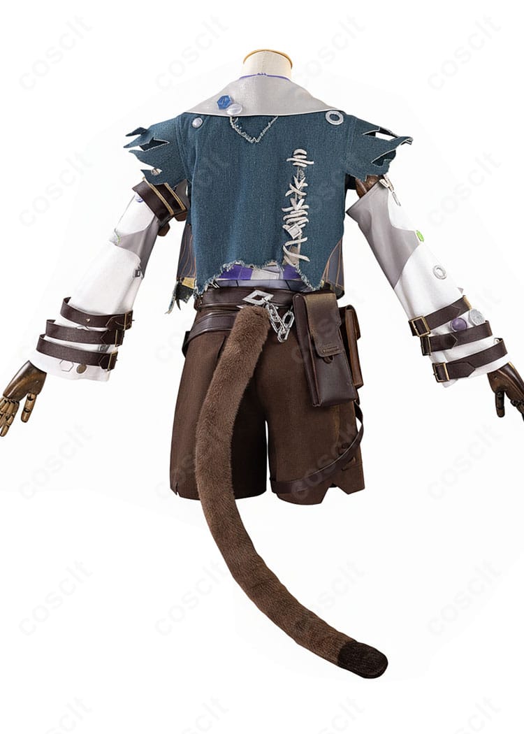 IdentityV 第五人格 幻灯師 アマンダ「此岸の宴へ」コスプレ衣装 側面画像|シルエット&ディテール確認