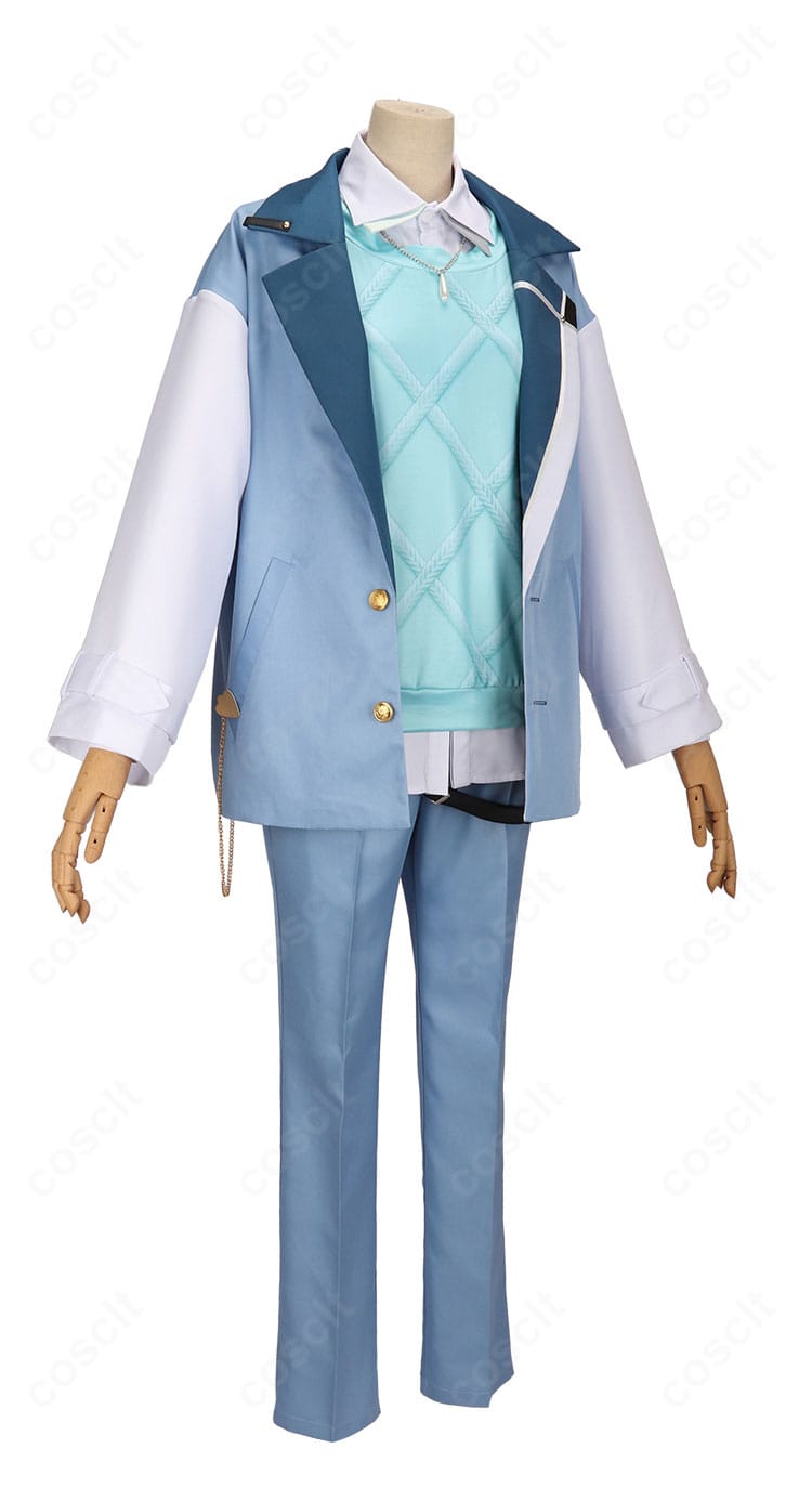 にじさんじ 城瀬いすみ デフォルト衣装 コスプレ服の右側面デザイン画像|細部まで丁寧に再現