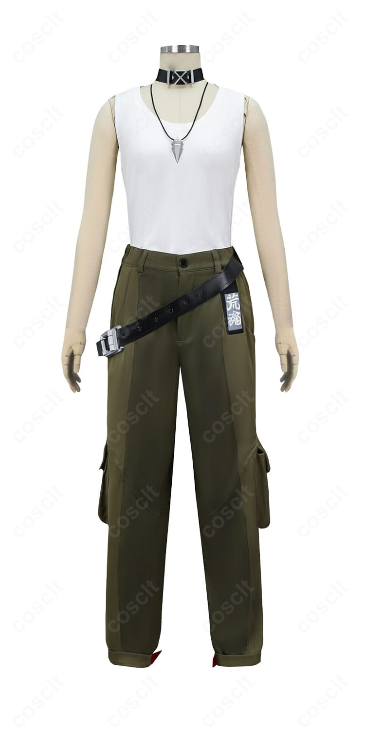 狛野真斗 コスプレ インナー白ベストとパンツ 正面ディテール