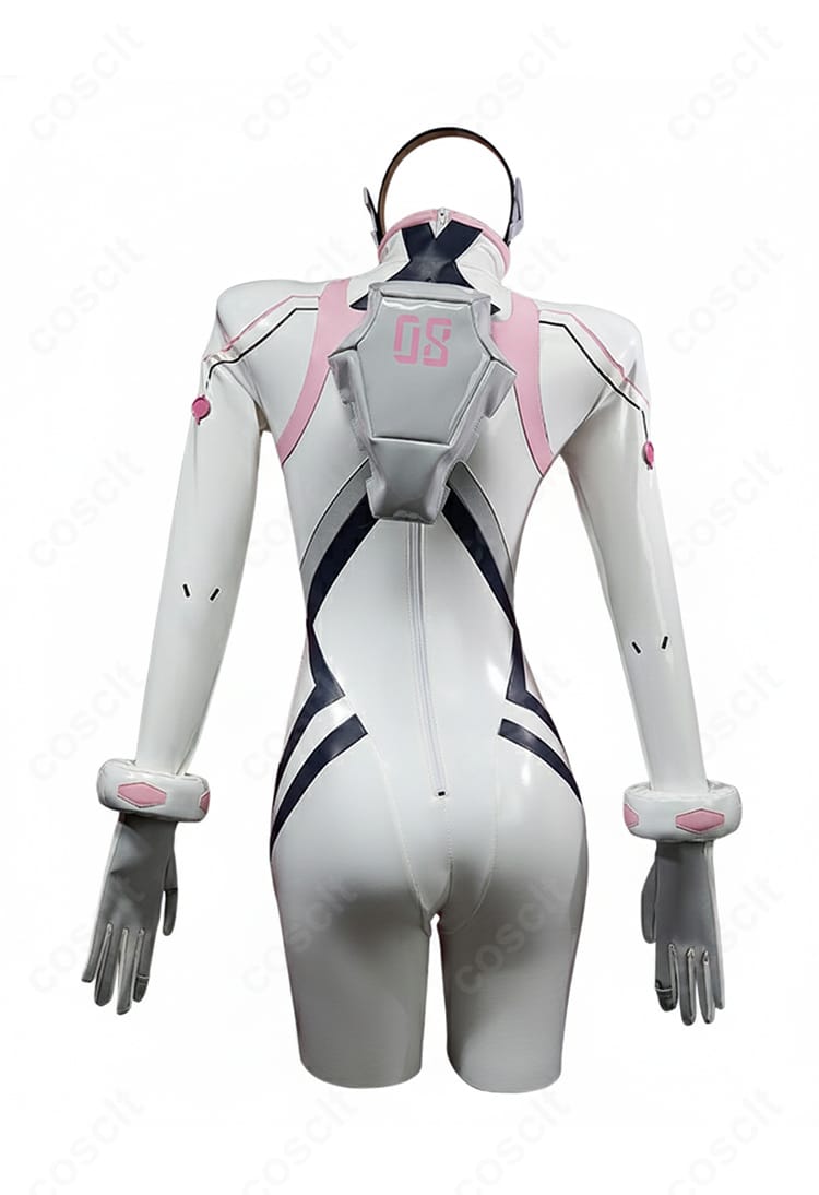 真希波マリ プラグスーツ コスプレ衣装 背面画像|背中のディテール再現