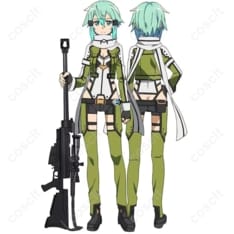 SAO シノン GGOスナイパー コスプレ衣装｜高再現・オーダーメイド対応 - 1枚目の画像（サムネイル）