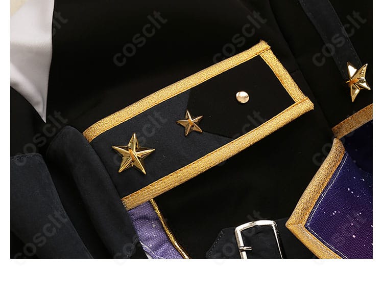 流星隊パワーアップ衣装 徽章ディテール写真｜あんスタ ユニット衣装