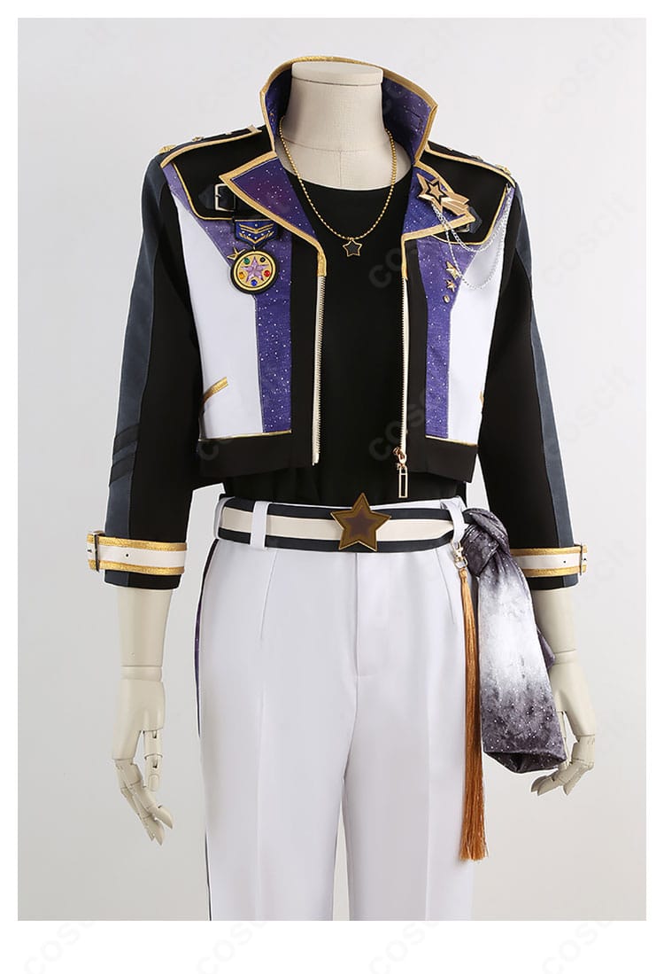 流星隊パワーアップ衣装 門襟ディテール写真｜胸元装飾・こだわり再現