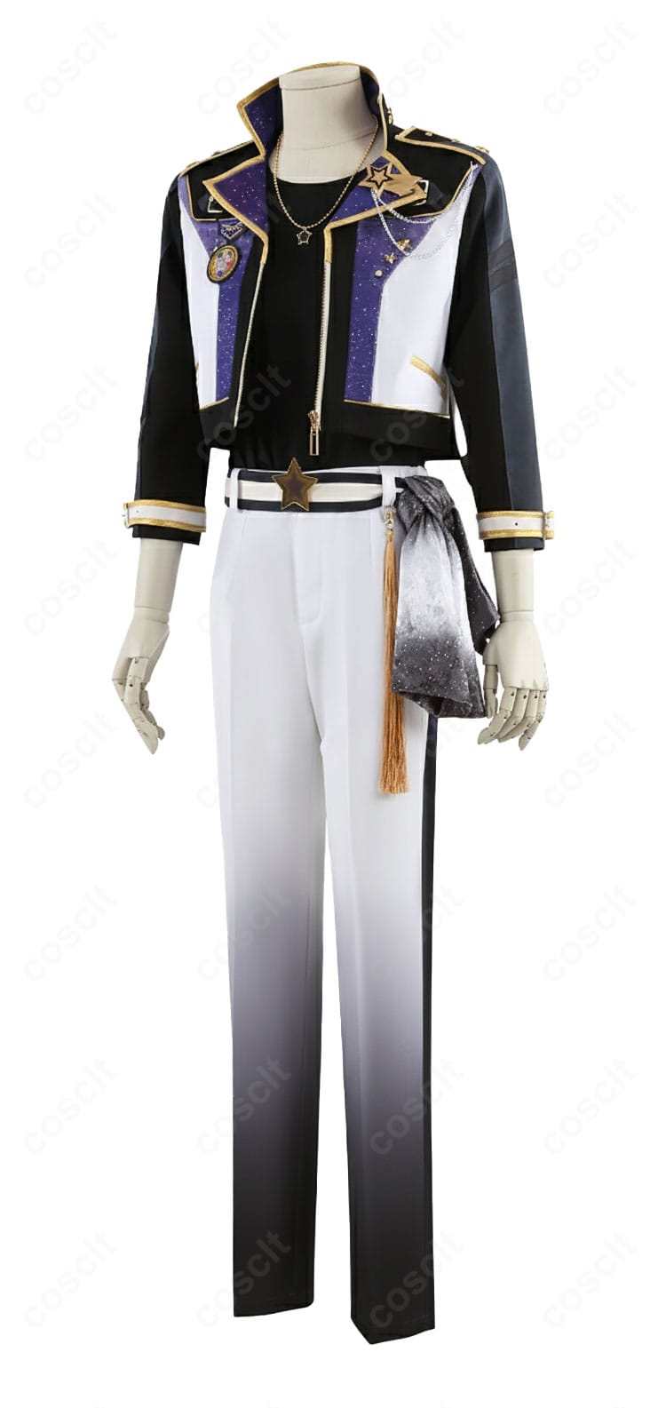 流星隊パワーアップ衣装 左側シルエット写真｜南雲鉄虎・高峯翠ほか