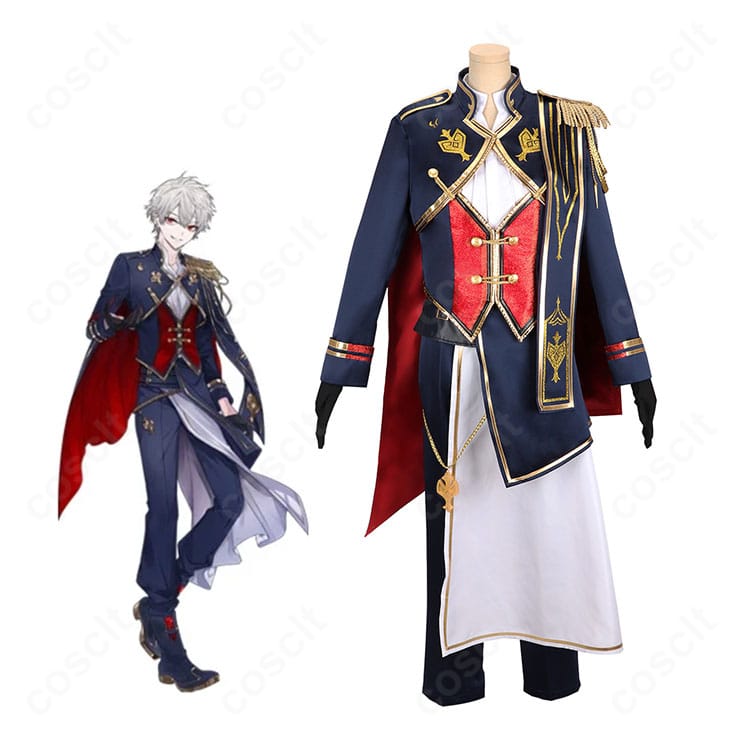 にじさんじ 葛葉 5th Anniversary 共通ステージ衣装 キャラクターとコスプレ服の全体イメージ