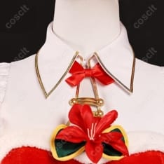 Re:ゼロ エミリア クリスマス記念 コスプレ衣装｜清楚で可憐な冬限定デザイン - 3枚目の画像（サムネイル）