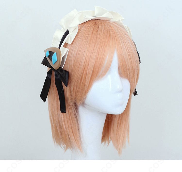 ポケマスEX タロ 25シーズン コスプレ衣装 ヘアアクセサリー装飾細部アップ|発色の良い素材感